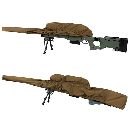 Fast Rifle Case Gun Cover for Hunting Range Shooting - 42.5" to 58" - color: Pure Coyote Brown