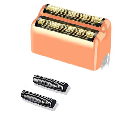 Replacement Heads Foil & Cutters Compatible with BaBylissPRO FXFS2 Shaver - color: 1 pc Rose Gold