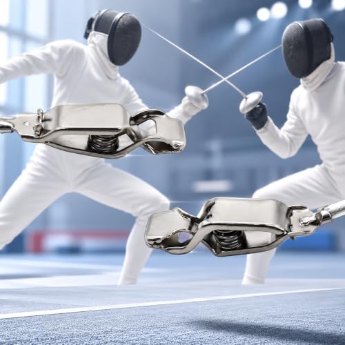 Fencing Mask Cord for Foil/Sabre – Competition-Grade Head Wire with Clear Jacket, Anti-Bend Plug, Twin-Core Design, Compatible with Standard Scoring Systems