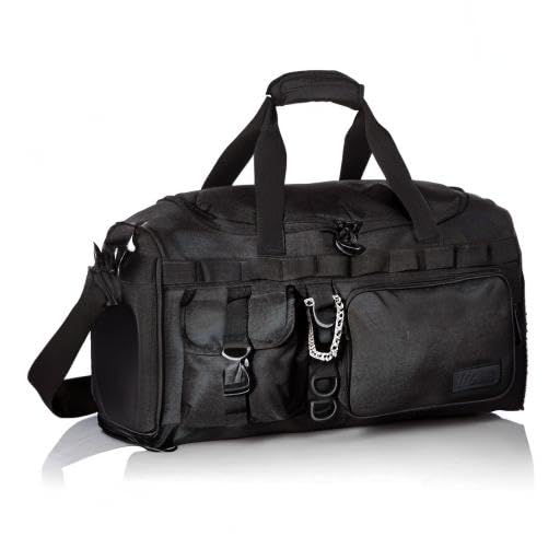 Fitdom 32L 20" Tactical Gym Duffle Bag with Shoe Compartment & Wet Pocket