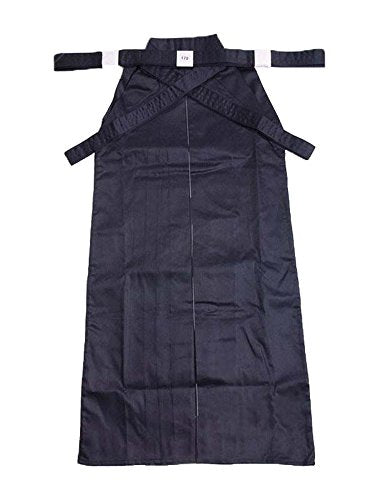 ZooBoo Kendo Uniform Men's Hakama Pants Traditional Martial Arts Wear - color: Dark Blue, size: Large