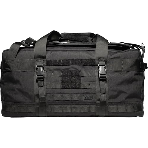 5.11 Tactical Rush LBD Lima Duty Duffle Bag Deploy Backpack 56L, Black