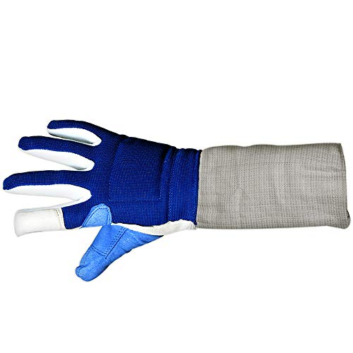 LEONARK Fencing Washable Anti-Skid Practice Gloves for Epee Foil and Sabre Fencing Match Mittens - 1 Pack - size: XX-Large