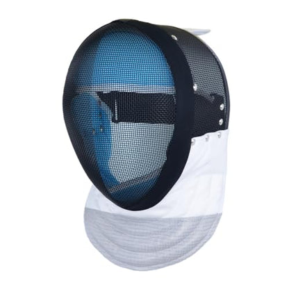 Foil Fencing Mask - 350N Mask with Removable Lining - CE Certified Foil Fencing Helmet - color: Fixed Lining, size: Medium