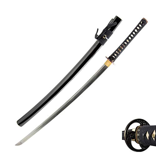 Hand Forged 1045 Carbon Steel Cherry Blossom Katana Full Tang Sword