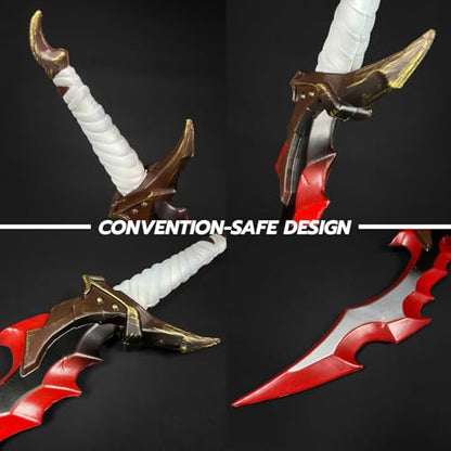 Fang Foam Prop Set for Cosplay, Display & LARP, Non-Functional Costume Accessory Designed for Role Play - style: Killer Fang Set