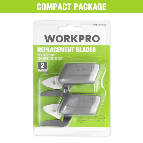 WORKPRO 2-Pack Replacement Blades, O & D Type, Fits W125206AE