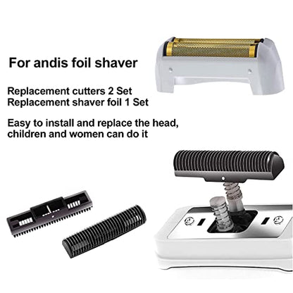 Pro Shaver Replacement Foil Compatible with Andis #17150 Golden,3 Pack - color: 3 PACK