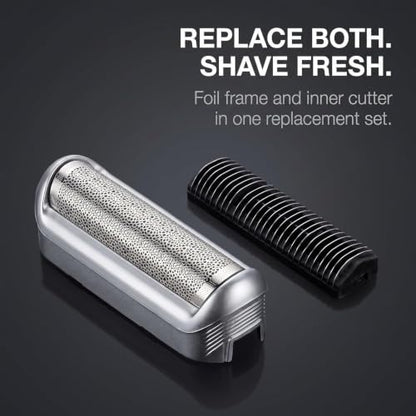 1Pc 5S Razor Replacement Foil and Cutter for Braun, Replacement Shaver Part Cutter Accessories for Braun M90 M60 P40 P50 P60 P70 P80 555 575 370, Men's Electric Shaver Replacement Heads, Men's