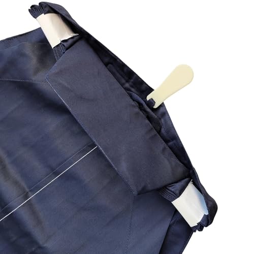 Hakama Kendo Gi Aikido Samurai Hakama Martial Arts Clothing Kimono Shirts Costumes Formal Kyudo Kimono 2pcs - color: Lattice-blue, size: 27