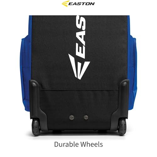 Easton | TRAVELER STAND-UP Wheeled Equipment Bag | Baseball & Softball | Multiple Colors - color: Royal