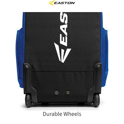 Easton | TRAVELER STAND-UP Wheeled Equipment Bag | Baseball & Softball | Multiple Colors - color: Red