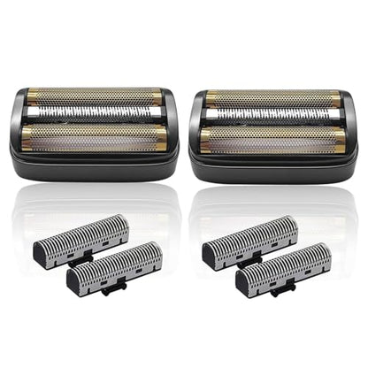 Replacement Foil & Cutter for Andis reSURGE Shaver 17300,Black - color: Black/2Pack