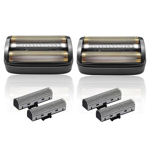 Replacement Foil & Cutter for Andis reSURGE Shaver 17300,Black - color: Black/2Pack