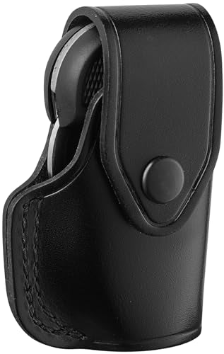 JAY-PEE 911 Leather Rescue Tool Holder Seat Belt Cutter Knife Pouch Holder Fits on duty Belts for Corrections Prison Guards and First Responders, Leather Knife Holder (KNIFE NOT INCLUDED) - style: Leather Holder