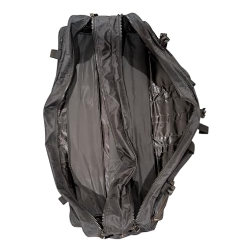 Two Compartment Fencing Bag, Carry Sports Equipment Bag for Foil Epee and Saber, Travel Gear, Competition Bag with Straps, Elite Competition Bag