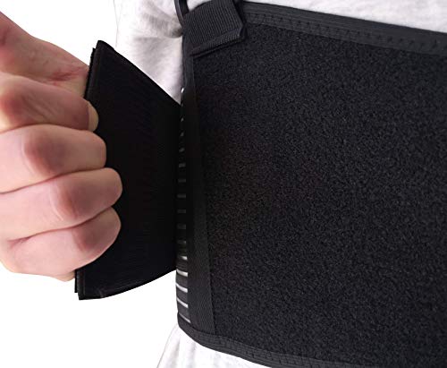 Solmyr Rib and Chest Support Brace, Broken Rib Brace, Breathable Rib Belt for Sore or Bruised Ribs Support, Sternum Injuries, Dislocated Ribs Protection, Pulled Muscle Pain(XL) - size: XL