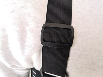 Solmyr Rib and Chest Support Brace, Broken Rib Brace, Breathable Rib Belt for Sore or Bruised Ribs Support, Sternum Injuries, Dislocated Ribs Protection, Pulled Muscle Pain(XL) - size: XL