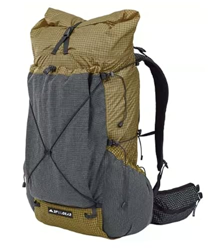 3F UL GEAR 30L+10L UHMWPE Ultralight Waterproof Hiking Backpack Daypack Outdoor Camping Travel Backpack for Men Women (Classic Khaki, Medium) - color: Classic Khaki, size: Medium