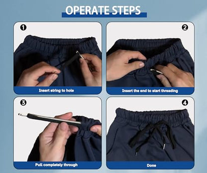 12 Pcs Flat Drawstring Cord Replacement for Sweatpants Pants Short