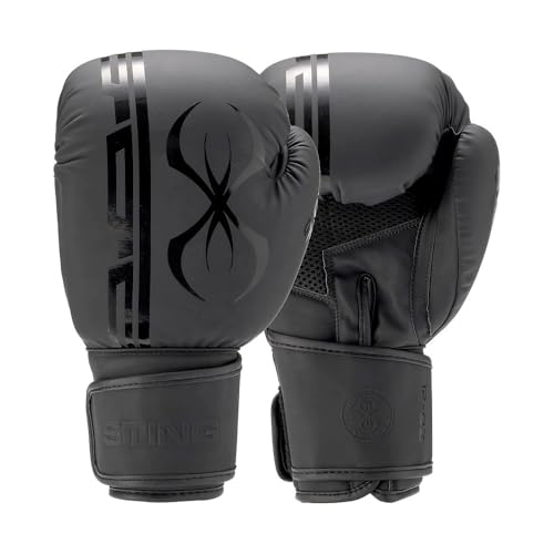 Sting Armaplus Boxing Gloves - color: Black, size: 14 Oz