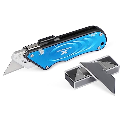 Olympia Tools Turboknife X Utility Knife 33-134, Blue - color: Blue