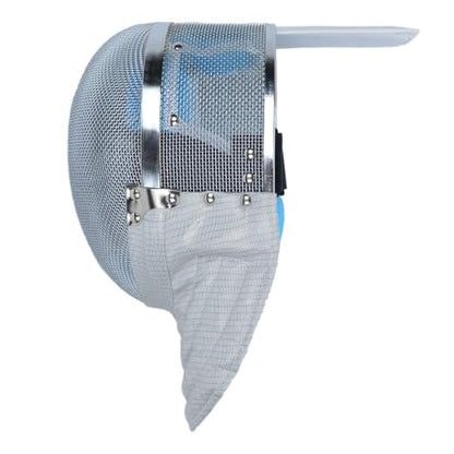 Sabre Fencing Mask - 350N Mask with Removable Lining - CE Certified Sabre Fencing Helmet - color: Fixed Lining, size: Medium