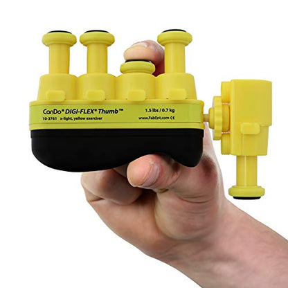 CanDo 10-3761 Digi-Flex Thumb, X-Light, Yellow - color: Yellow: X-Light