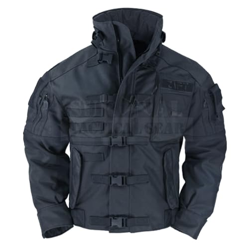 ZAPT 1000D CORDURA US Army Tactical Jacket Military Waterproof Windproof Hard Shell Jackets - color: Dark Grey, size: Medium