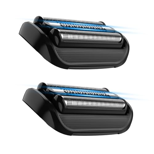 2 Pcs Series 5 Pro Replacement Head for All S5/S6 Shavers, Foil and Cutter Blades for a Close and Smooth Shaving Experience - size: 53B - 2Pack