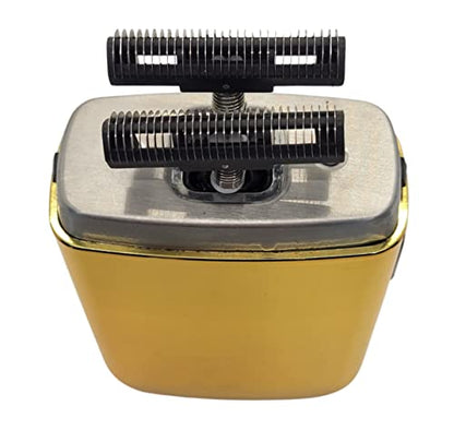 Supreme Trimmer Replacement Foil & Cutter SB63 | Hypoallergenic Foil for Crunch STF602 | Gold - color: Gold Foil & Cutters