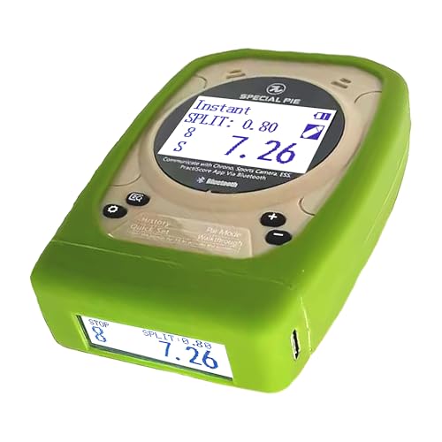 Shot Timer with Belt Clip - 2025 Upgraded Shot Timer for Shooting Competition, Dry Fire Practice, Ideal for IPSC, IDPA, USPSA - color: Khaki/Green