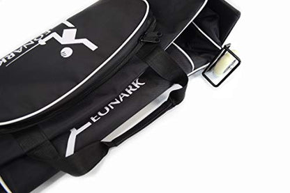 LEONARK Fencing Draw-bar Wheel Bag for Epee Saber and Foil - Hema Sword Bag Trolley Case for Fencing Suit and Mask - color: Wheeled Black
