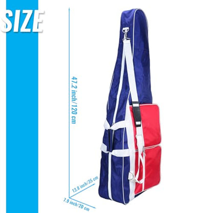 Fencing Bag - Junior Fencing Equipment Bag - Portable Fencing Sword Bag with Handle and Shoulder Strap - color: US Style