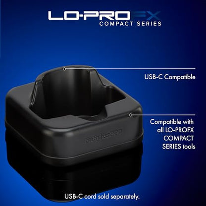 BaBylissPRO High-Performance Compact LO-PROFX Shavers for Men - color: Black, style: Base