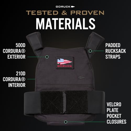 GORUCK Rucking Weighted Vest for Men and Women, Adjustable - size: S/M