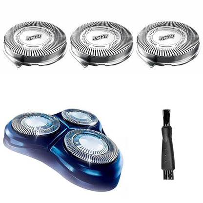 3Pack HQ8 Replacement Heads for Philips Norelco Aquatec Shavers - color: Sliver