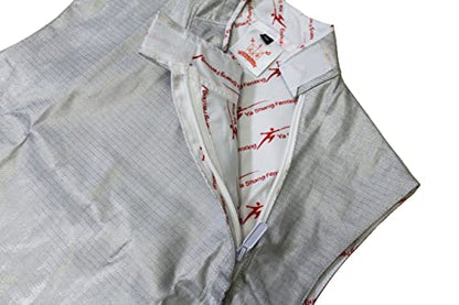 LEONARK Fencing Lame Foil Lame Saber Lame Non-Washable Electric Fencing Metal Jacket Metallic Vest - size: 14