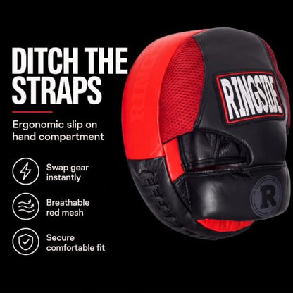 Ringside Boxing Air Mitts - Coach Focus Punch Pads