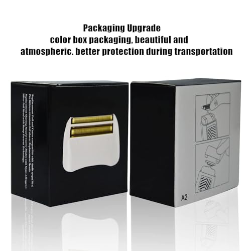 Replacement Foil & Cutter for Andis reSURGE Shaver 17300,White - color: White/3Pack