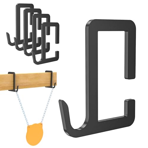 2x4 Steel Target Hanger | AR500 2x4 Shooting Target Stand Brackets | Target Holders for Shooting | Steel Gong Target Conversion Adapter for Range | Indoor | Outdoor - color: 4 pcs 2x4 target bracket