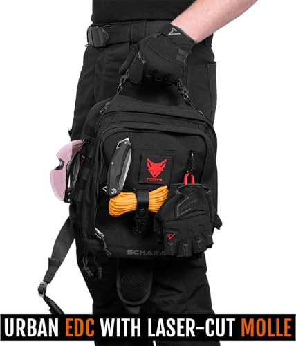 ACE Schakal Tactical Sling Gun Bag for Pistols with CCW Holster - color: Black