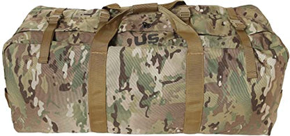 USGI Industries Military Style Deployment Duffel Bag for Camping, Hiking & Travel - color: OCP