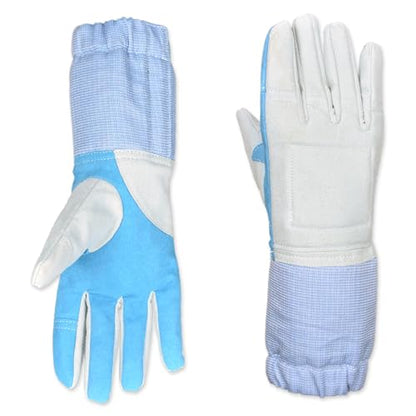 Fencing Glove, Anti-Skid Leather Fencing Gloves for Sabre,Electric Saber Glove for Child and Adult - size: 7.5
