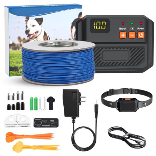 AOZOOM Electric Fence for Dog,2026 Underground Dog Fence System,1 x Collar - color: for 1 dog