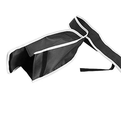 LEONARK Fencing Sword Sling Shoulder Bag for Foil Epee and Saber - Hema Longsword Bag Cover Case for Fencing Weapons - style: Sword Bag-black