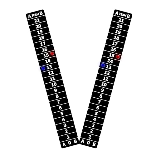 Cornhole Scoreboard with Magnetic - style: 2 Vertical Scoreboards
