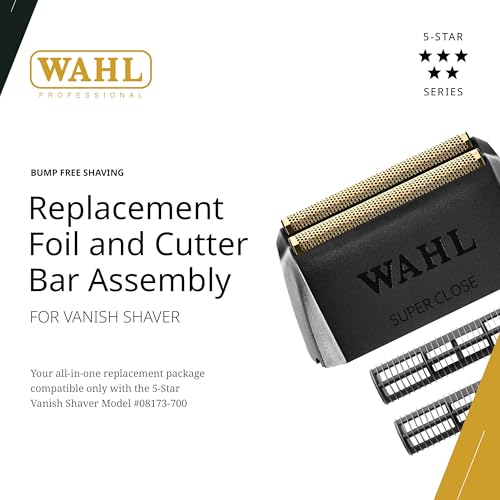 Wahl Professional Vanish Foil Head & Cutter Bar Replacement, Model 3022905
