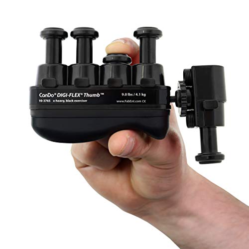 CanDo 10-3765 Digi-Flex Thumb, X-Heavy, Black - color: Black: X-Heavy