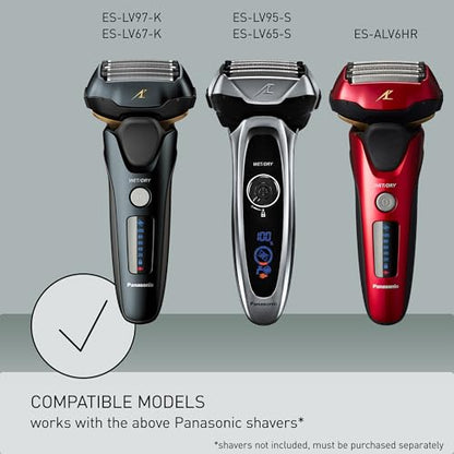 Panasonic Shaver Replacement Outer Foil and Inner Blade Set WES9032P, Compatible with ARC5 5-Blade Shavers ES-LV97-K, ES-LV67-K, ES-LV95-S, ES-LV65-S - size: 5 Count (Pack of 1)